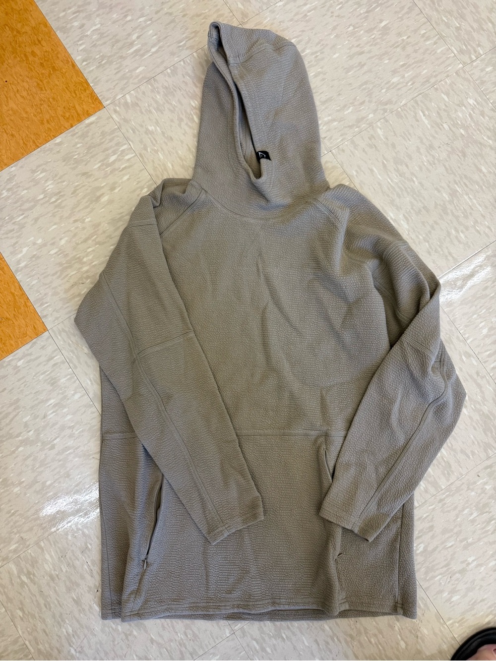 Gymshark Men's Hooded Pullover - Light Gray